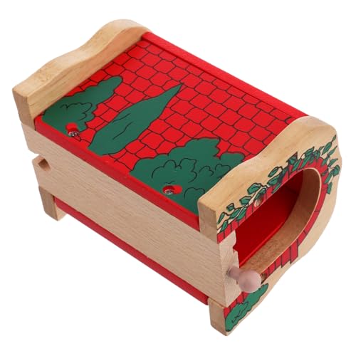 SUPVOX Holz Zugschienen Erweiterung mit Tunnel Langlebiges DIY Holzeisenbahn Zubehör Vielseitiges Kinderspielzeug für Kreative Zugstrecken und Fantasievolles zu Hause Kindergarten SUPVOX Holz Zugschienen Erweiterung mit Tunnel Langlebiges DIY Holzeisenbahn Zubehör Vielseitiges Kinderspielzeug für Kreative Zugstrecken und Fantasievolles zu Hause Kindergarten von Supvox