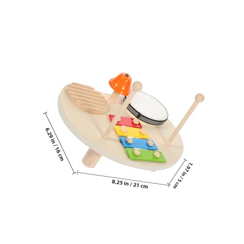 SUPVOX Holz musikset Trommel Xylophon Pädagogisches Schlaginstrument für Kleinkinder Entwickelt Hand Auge koordination und Hörfähigkeit für Spiel und Geburtstagsgeschenke SUPVOX Holz musikset Trommel Xylophon Pädagogisches Schlaginstrument für Kleinkinder Entwickelt Hand Auge koordination und Hörfähigkeit für Spiel und Geburtstagsgeschenke von Supvox