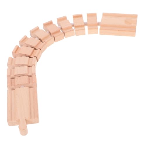 Supvox Holzeisenbahn Erweiterungsgleis Holzschiene Zubehör für Kreatives und Motorische Entwicklung Kompatibel mit Gängigen Holzeisenbahnsets Ab Jahren Geeignet Supvox Holzeisenbahn Erweiterungsgleis Holzschiene Zubehör für Kreatives und Motorische Entwicklung Kompatibel mit Gängigen Holzeisenbahnsets Ab Jahren Geeignet von Supvox