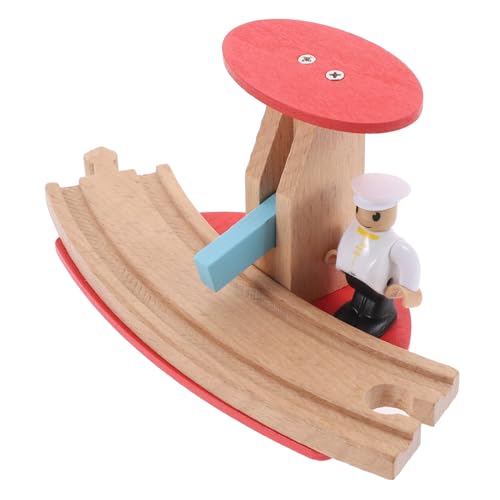 SUPVOX Holzeisenbahn Zubehör Holzspielzeug Straßenblock Modell Kompakt Leicht Kinderspielzeug Erweiterungspaket für Eisenbahnspielzeug und Gleisbau SUPVOX Holzeisenbahn Zubehör Holzspielzeug Straßenblock Modell Kompakt Leicht Kinderspielzeug Erweiterungspaket für Eisenbahnspielzeug und Gleisbau von Supvox