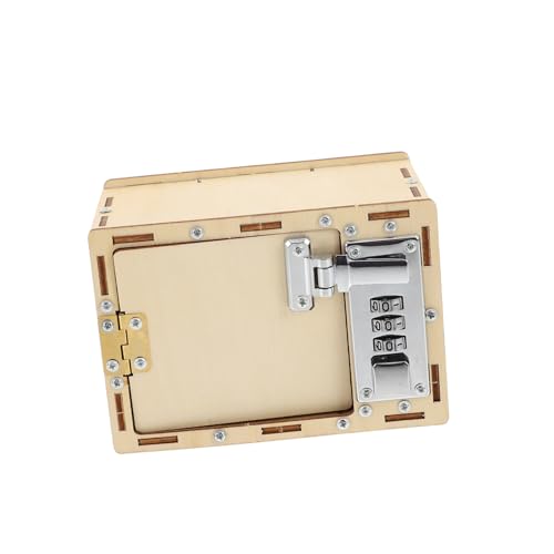 SUPVOX Holzmechanische DIY Passwortbox Lernspielzeug Holz Schlossbox Bastelset für Jungen Mädchen Ab Jahren zum Zusammenbauen und Fördern der Feinmotorik SUPVOX Holzmechanische DIY Passwortbox Lernspielzeug Holz Schlossbox Bastelset für Jungen Mädchen Ab Jahren zum Zusammenbauen und Fördern der Feinmotorik von Supvox