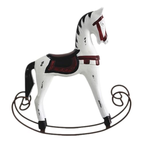 SUPVOX Holzpferd Schaukelpferd Ornament Vintage Handgefertigt Klassische Holzfigur Dekoratives Schaukelpferd Zimmerdekoration Wohnzimmer Büro Cafés SUPVOX Holzpferd Schaukelpferd Ornament Vintage Handgefertigt Klassische Holzfigur Dekoratives Schaukelpferd Zimmerdekoration Wohnzimmer Büro Cafés von Supvox