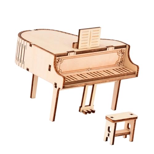 SUPVOX Holzpuzzle DIY Klavier Spieluhr Bausatz Musikbox Handgefertigt Lernspielzeug für Jungen Mädchen Weihnachten SUPVOX Holzpuzzle DIY Klavier Spieluhr Bausatz Musikbox Handgefertigt Lernspielzeug für Jungen Mädchen Weihnachten von Supvox
