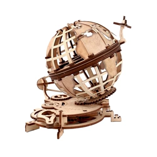 SUPVOX Holzpuzzle Globe Dekoration Puzzle mit Stabilem Standfuß Kreatives Geografisches Lernspiel für Erwachsene und Langlebiges Material Beige SUPVOX Holzpuzzle Globe Dekoration Puzzle mit Stabilem Standfuß Kreatives Geografisches Lernspiel für Erwachsene und Langlebiges Material Beige von Supvox
