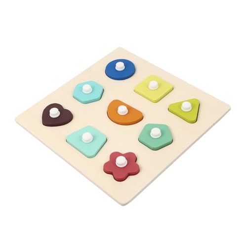 SUPVOX Holzpuzzle Holz Greifpuzzle Montessori Lernspielzeug Ab Jahr Cartoon Formen Farben Motorikspielzeug Holzspielzeug für Kleinkinder SUPVOX Holzpuzzle Holz Greifpuzzle Montessori Lernspielzeug Ab Jahr Cartoon Formen Farben Motorikspielzeug Holzspielzeug für Kleinkinder von Supvox