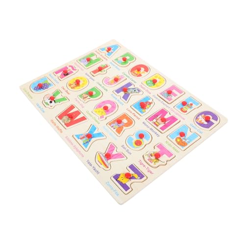 SUPVOX Holzpuzzle Spanisches Alphabet und Zahlen Lernspielzeug für Kleinkinder Bunte Steckpuzzle Holzspielzeug zur Feinmotorik Wahrnehmung und Sprachentwicklung SUPVOX Holzpuzzle Spanisches Alphabet und Zahlen Lernspielzeug für Kleinkinder Bunte Steckpuzzle Holzspielzeug zur Feinmotorik Wahrnehmung und Sprachentwicklung von Supvox