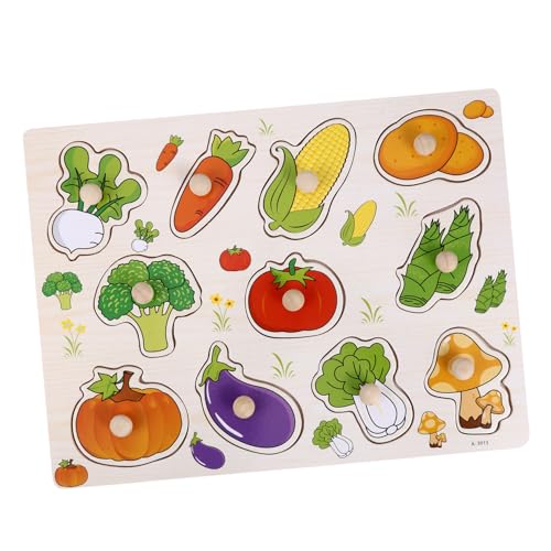 SUPVOX Holzpuzzle für Kleinkinder Buntes Langlebiges Jigsaw Puzzle zur Frühkindlichen Pädagogisches Lernspielzeug für Jungen und Mädchen Ab Jahr SUPVOX Holzpuzzle für Kleinkinder Buntes Langlebiges Jigsaw Puzzle zur Frühkindlichen Pädagogisches Lernspielzeug für Jungen und Mädchen Ab Jahr von Supvox