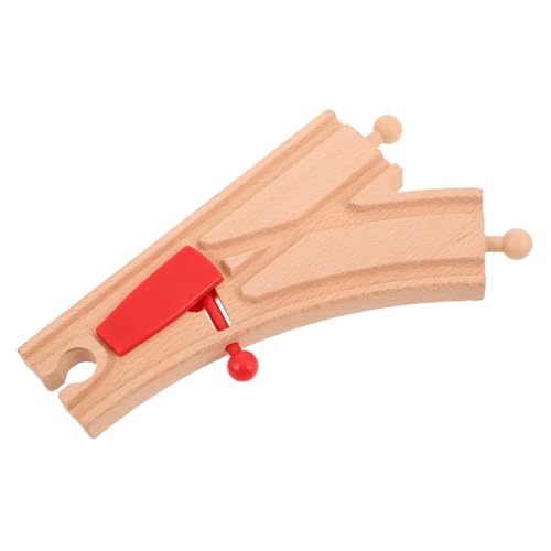 SUPVOX Holzschienen Erweiterungsset mit Zubehör für Pädagogisches für Holzeisenbahnen für Kreative Spielvariationen und Langfristigen Spaß SUPVOX Holzschienen Erweiterungsset mit Zubehör für Pädagogisches für Holzeisenbahnen für Kreative Spielvariationen und Langfristigen Spaß von Supvox