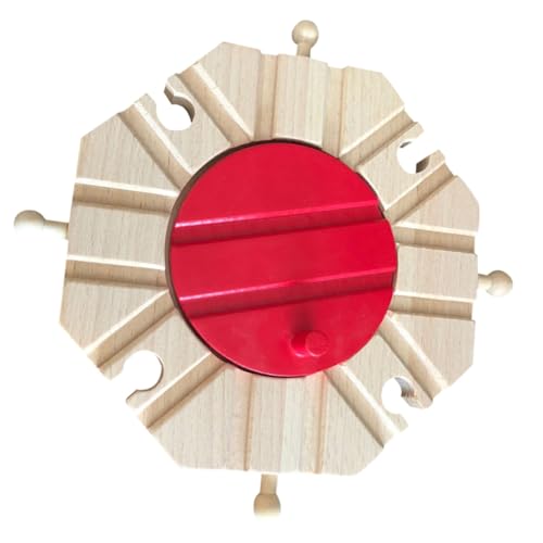 SUPVOX Holzschienen Set für Langlebige Einfach Montierbare Holzeisenbahn Zubehörteile Kompatibel mit Modellzüge Vielseitige Kombinationen für Kreatives Spiel für Jungen und Mädchen SUPVOX Holzschienen Set für Langlebige Einfach Montierbare Holzeisenbahn Zubehörteile Kompatibel mit Modellzüge Vielseitige Kombinationen für Kreatives Spiel für Jungen und Mädchen von Supvox