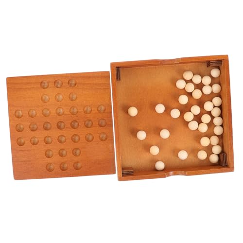 SUPVOX Holzspiel Denkspiel für Erwachsene Klassisches Pädagogisches Geduldsspiel aus Sicherem Holz mit Glatter Oberfläche Fördert Logisches Denken Geduld und Handgeschick für Familien SUPVOX Holzspiel Denkspiel für Erwachsene Klassisches Pädagogisches Geduldsspiel aus Sicherem Holz mit Glatter Oberfläche Fördert Logisches Denken Geduld und Handgeschick für Familien von Supvox