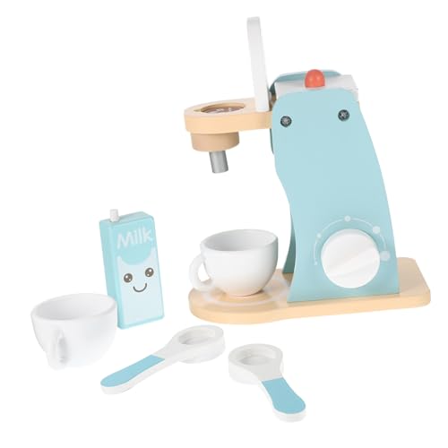 SUPVOX Holzspielzeug Kaffeemaschine Mini Spielküche mit Glatter Oberfläche und Sicherem Design Pädagogisches Rollenspiel zur Feinmotorischer Fähigkeiten für Jungen und Mädchen SUPVOX Holzspielzeug Kaffeemaschine Mini Spielküche mit Glatter Oberfläche und Sicherem Design Pädagogisches Rollenspiel zur Feinmotorischer Fähigkeiten für Jungen und Mädchen von Supvox