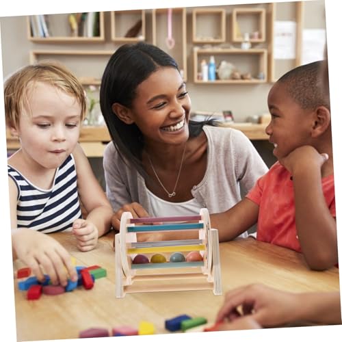 SUPVOX Holzspielzeug Rolling Drum für Buntes Sensory Toy Feinmotorik und Hand Augen Koordination Sicher Tragbar Lernspielzeug für Junge Mädchen und Kleinkinder SUPVOX Holzspielzeug Rolling Drum für Buntes Sensory Toy Feinmotorik und Hand Augen Koordination Sicher Tragbar Lernspielzeug für Junge Mädchen und Kleinkinder von Supvox