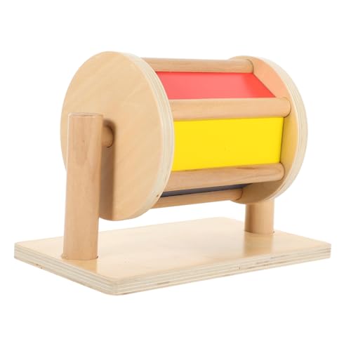 SUPVOX Holzspielzeug Textile Trommel Lernspielzeug für Montessori Holz Schlagzeug Ab Jahren Sicher Rundum Verarbeitet Pädagogisches Musikinstrument für Kleinkinder zur Hörentwicklung SUPVOX Holzspielzeug Textile Trommel Lernspielzeug für Montessori Holz Schlagzeug Ab Jahren Sicher Rundum Verarbeitet Pädagogisches Musikinstrument für Kleinkinder zur Hörentwicklung von Supvox