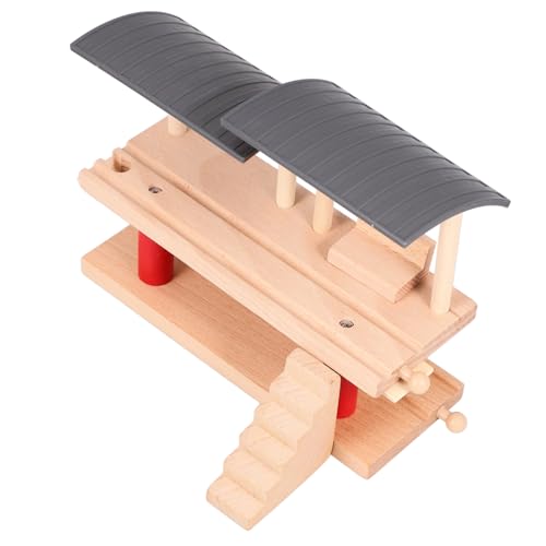 SUPVOX Holzspielzeug Zug Doppelstöckige Bahnsteig Plattform Treppen Design Zugschienen Zubehör für Holzeisenbahn Ab Jahren Lernspielzeug Kompatibel mit Holzschienen Eisenbahn Bahnhof SUPVOX Holzspielzeug Zug Doppelstöckige Bahnsteig Plattform Treppen Design Zugschienen Zubehör für Holzeisenbahn Ab Jahren Lernspielzeug Kompatibel mit Holzschienen Eisenbahn Bahnhof von Supvox