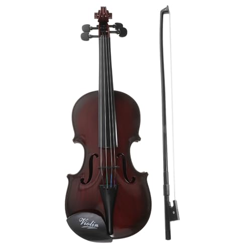 SUPVOX Kindergeige Violine aus Hochwertigem Kunststoff Sicher Glatt Musikinstrument Lernspielzeug Fördert Kreativität und Musikalische Fähigkeiten für Anfänger Jungen Mädchen SUPVOX Kindergeige Violine aus Hochwertigem Kunststoff Sicher Glatt Musikinstrument Lernspielzeug Fördert Kreativität und Musikalische Fähigkeiten für Anfänger Jungen Mädchen von Supvox