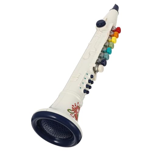 SUPVOX Klarinette Teilig Weiß Leicht aus Sicherem Musikinstrument Lernspielzeug für Jungen und Mädchen Ab Jahren Klarer Klang Tragbar mit Noten und Lanyard Kreativ und Spaßig SUPVOX Klarinette Teilig Weiß Leicht aus Sicherem Musikinstrument Lernspielzeug für Jungen und Mädchen Ab Jahren Klarer Klang Tragbar mit Noten und Lanyard Kreativ und Spaßig von Supvox