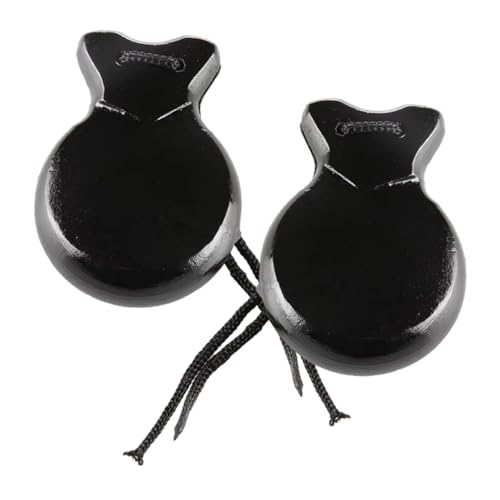 SUPVOX Kleine Holz Kastagnetten Langlebiges Percussion Instrument für Sicher Verarbeitet Klarer Pädagogisches Rhythmus Geeignet für Frühes Musiklernen SUPVOX Kleine Holz Kastagnetten Langlebiges Percussion Instrument für Sicher Verarbeitet Klarer Pädagogisches Rhythmus Geeignet für Frühes Musiklernen von Supvox
