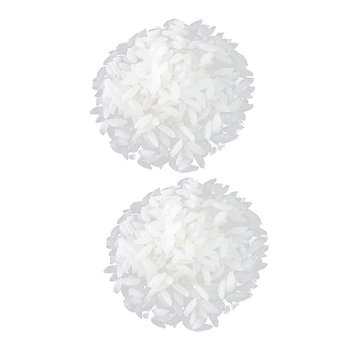 SUPVOX Lebensechtes Reismodell Künstlicher Weißer Reis Dekorationsmodell für Fotografie Supermarkt Haushalt Miniaturhäuser Realistische Essensrequisite und Tischornament SUPVOX Lebensechtes Reismodell Künstlicher Weißer Reis Dekorationsmodell für Fotografie Supermarkt Haushalt Miniaturhäuser Realistische Essensrequisite und Tischornament von Supvox