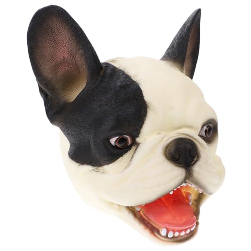 SUPVOX Lustige Handpuppe Französische Bulldogge aus Vinyl Interaktives Hundekopf Handspielzeug für Fördert Fantasie und Geschichtenerzählen Geeignet für Erwachsene SUPVOX Lustige Handpuppe Französische Bulldogge aus Vinyl Interaktives Hundekopf Handspielzeug für Fördert Fantasie und Geschichtenerzählen Geeignet für Erwachsene von Supvox