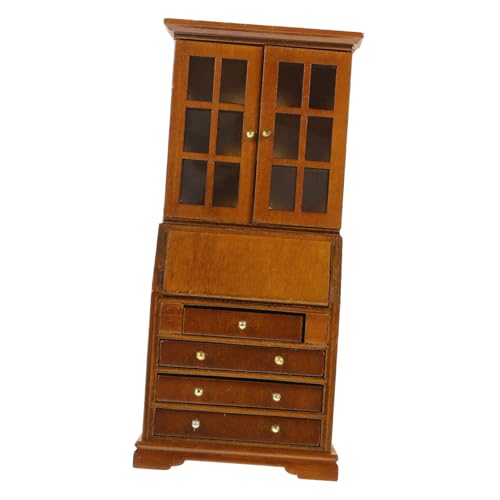 SUPVOX Maßstab Puppenhausmöbel Kleines Aufbewahrungsschrank für Tiny House Dekoration Leicht Langlebig Geeignet für Spiel und Sammler SUPVOX Maßstab Puppenhausmöbel Kleines Aufbewahrungsschrank für Tiny House Dekoration Leicht Langlebig Geeignet für Spiel und Sammler von Supvox