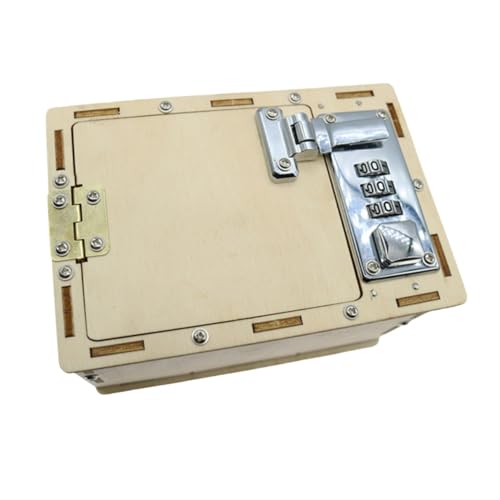 SUPVOX Mechanische Passwortbox DIY Bausatz aus Holz Kindersicheres Fördert Logisches Denken und Feinmotorik Personalisierbares Puzzle für Kindergeburtstag Pädagogisches Bastelset SUPVOX Mechanische Passwortbox DIY Bausatz aus Holz Kindersicheres Fördert Logisches Denken und Feinmotorik Personalisierbares Puzzle für Kindergeburtstag Pädagogisches Bastelset von Supvox
