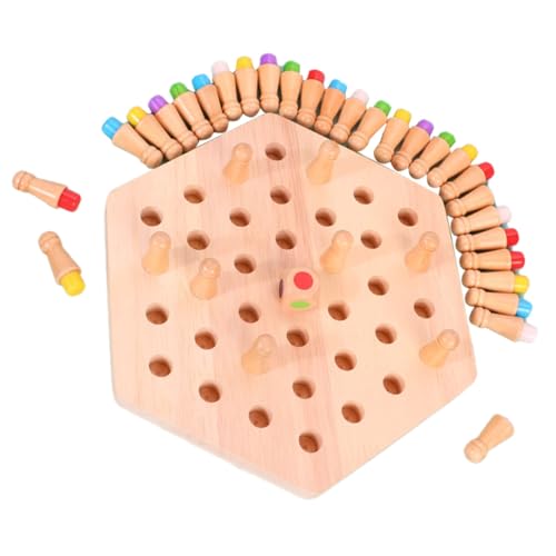 SUPVOX Memory Schachspiel aus Holz Teiliges Multifunktionales Lernspielzeug für Ab Jahren Fördert Gedächtnis Logisches Denken und Konzentration Sicher Polierte Kanten für Eltern Junge SUPVOX Memory Schachspiel aus Holz Teiliges Multifunktionales Lernspielzeug für Ab Jahren Fördert Gedächtnis Logisches Denken und Konzentration Sicher Polierte Kanten für Eltern Junge von Supvox