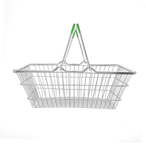 SUPVOX Mini Einkaufskorb aus Metall Leichter Tragbarer für Realistische Aufbewahrung für Drinnen und Draußen Fördert Spielerisch Ordnung und Sozialkompetenz SUPVOX Mini Einkaufskorb aus Metall Leichter Tragbarer für Realistische Aufbewahrung für Drinnen und Draußen Fördert Spielerisch Ordnung und Sozialkompetenz von Supvox