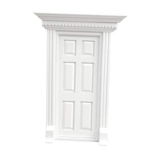 SUPVOX Miniatur Holztür Weiß Fach Mini Haus Türmodell Dekoration Puppenhaus Zubehör Garten Deko Zubehör Holz Tür für Miniaturmöbel SUPVOX Miniatur Holztür Weiß Fach Mini Haus Türmodell Dekoration Puppenhaus Zubehör Garten Deko Zubehör Holz Tür für Miniaturmöbel von Supvox