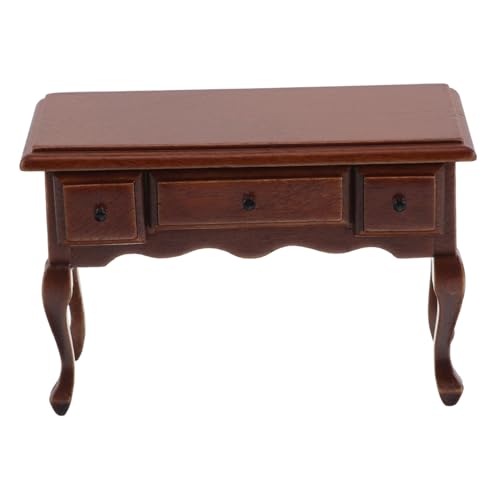 SUPVOX Miniatur Puppenhaus Möbel Holz Tisch Miniatur Wohnzimmertisch DIY Bastelset für Sammler und Kreative Puppenhausdekoration SUPVOX Miniatur Puppenhaus Möbel Holz Tisch Miniatur Wohnzimmertisch DIY Bastelset für Sammler und Kreative Puppenhausdekoration von Supvox