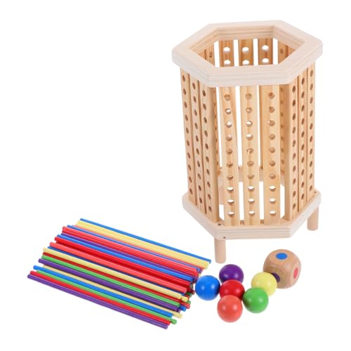 Supvox Bunte Holzstäbe Farb- Und Sortierspielzeug Für Junge Mädchen Montessori-lernspielzeug Aus Natürlichem Holz Feinmotorik Und Mathematikfähigkeiten Supvox Bunte Holzstäbe Farb- Und Sortierspielzeug Für Junge Mädchen Montessori-lernspielzeug Aus Natürlichem Holz Feinmotorik Und Mathematikfähigkeiten von Supvox