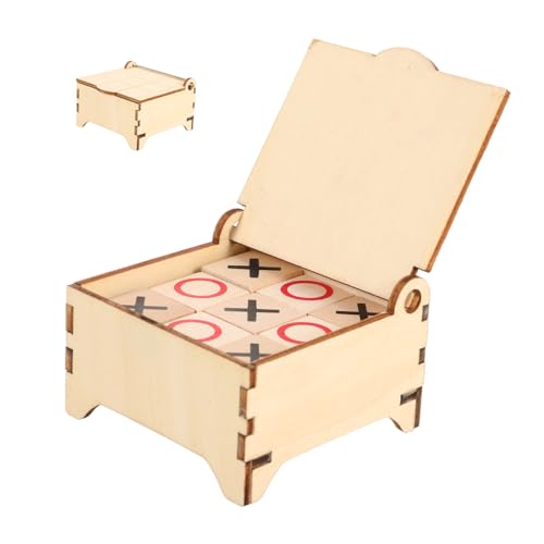 SUPVOX Montessori Holzspielzeug Holz knobelspiel für Tragbares Strategiespiel Brettspiel Nachhaltiges Material Familienspiel Sozialer Fähigkeiten SUPVOX Montessori Holzspielzeug Holz knobelspiel für Tragbares Strategiespiel Brettspiel Nachhaltiges Material Familienspiel Sozialer Fähigkeiten von Supvox