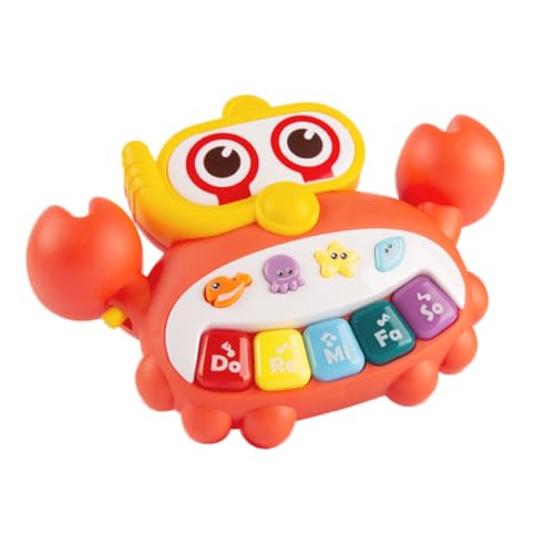 SUPVOX Musikalisches Lernspielzeug Kleines Cartoon Klavier für Junge Mädchen Leichtes Tragbares Tastaturspielzeug Frühpädagogisches Sensorisches Instrument für Zuhause und Unterwegs SUPVOX Musikalisches Lernspielzeug Kleines Cartoon Klavier für Junge Mädchen Leichtes Tragbares Tastaturspielzeug Frühpädagogisches Sensorisches Instrument für Zuhause und Unterwegs von Supvox