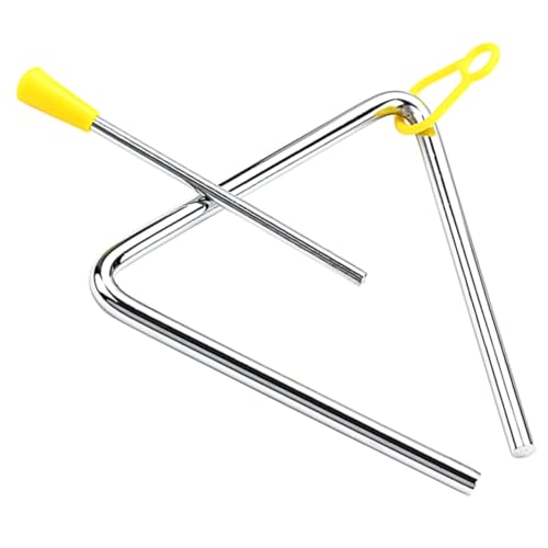 SUPVOX Musikspielzeug Percussion Dreieck mit Stab Musikinstrument für Junge Mädchen Ab Jahren Klarer Klang Einfach zu Fördert Kreativität und Geschicklichkeit SUPVOX Musikspielzeug Percussion Dreieck mit Stab Musikinstrument für Junge Mädchen Ab Jahren Klarer Klang Einfach zu Fördert Kreativität und Geschicklichkeit von Supvox