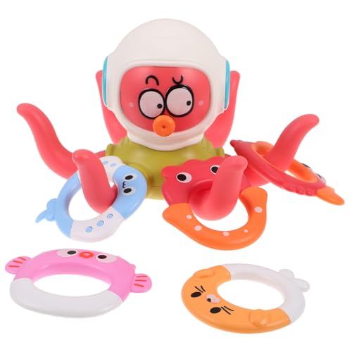 SUPVOX Octopus Ring Toss Wasserspielzeug für Badewanne Schwimmbad Leicht Tragbar Sicher für Empfindliche Haut Fördert Hand-Auge-koordination und Motorik Interaktives Lernspielzeug für SUPVOX Octopus Ring Toss Wasserspielzeug für Badewanne Schwimmbad Leicht Tragbar Sicher für Empfindliche Haut Fördert Hand-Auge-koordination und Motorik Interaktives Lernspielzeug für von Supvox