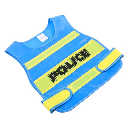 SUPVOX Polizei Weste Cosplay Kostüm aus Stoff für Kleinkinder Bequem Sicher Realistisch Gestaltete Verkleidung für Rollenspiele und Fasching Fördert Fantasie und Selbstvertrauen SUPVOX Polizei Weste Cosplay Kostüm aus Stoff für Kleinkinder Bequem Sicher Realistisch Gestaltete Verkleidung für Rollenspiele und Fasching Fördert Fantasie und Selbstvertrauen von Supvox