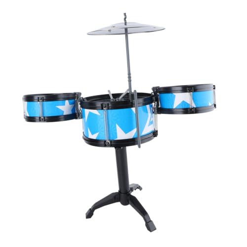 SUPVOX Schlagzeug Musikinstrument aus Sicherem Kunststoff Fördert Kreativität Hand Auge Koordination und Gehör Abspielbar für Jungen und Mädchen SUPVOX Schlagzeug Musikinstrument aus Sicherem Kunststoff Fördert Kreativität Hand Auge Koordination und Gehör Abspielbar für Jungen und Mädchen von Supvox