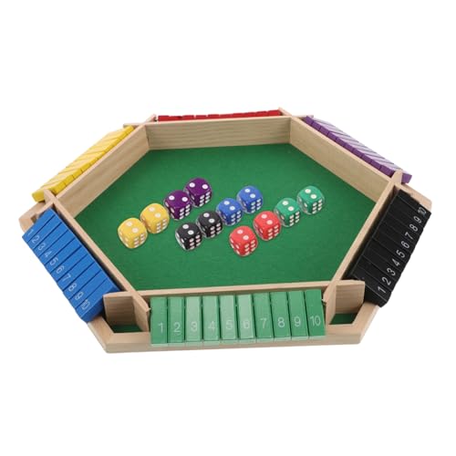 SUPVOX Sechsseitiger Flip Spieltisch mit Strapazierfähigem Design Interaktivem Trinkspiel Brett und Tischdecke Vielseitig für Ktv Bars und Gesellige Partys Geeignet SUPVOX Sechsseitiger Flip Spieltisch mit Strapazierfähigem Design Interaktivem Trinkspiel Brett und Tischdecke Vielseitig für Ktv Bars und Gesellige Partys Geeignet von Supvox
