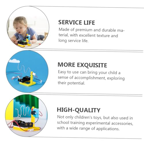 SUPVOX Stem Lernset für DIY Wissenschafts bausatz Experimentierkasten mit Hand Auge koordination Pädagogisches für Praktische Naturwissenschaften und Kreatives Lernen SUPVOX Stem Lernset für DIY Wissenschafts bausatz Experimentierkasten mit Hand Auge koordination Pädagogisches für Praktische Naturwissenschaften und Kreatives Lernen von Supvox