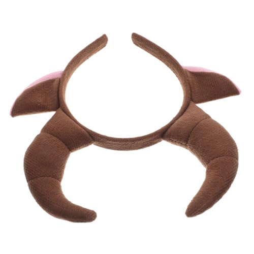 SUPVOX Stierhorn Stirnband aus Leichtem Material Bequem und Sicher Sitzend für Cosplay Halloween Mottopartys und Tierische Kostüm Accessoires SUPVOX Stierhorn Stirnband aus Leichtem Material Bequem und Sicher Sitzend für Cosplay Halloween Mottopartys und Tierische Kostüm Accessoires von Supvox