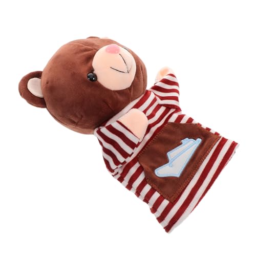 SUPVOX Plüsch Handpuppe Tier Interaktive Geschichtenerzähler Für Und Vorschulkinder Niedlicher Bären-handpuppen-Spielzeug Für Rollenspiel Und Eltern- Mädchen-Engagement SUPVOX Plüsch Handpuppe Tier Interaktive Geschichtenerzähler Für Und Vorschulkinder Niedlicher Bären-handpuppen-Spielzeug Für Rollenspiel Und Eltern- Mädchen-Engagement von Supvox