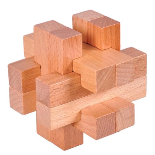 SUPVOX Teiliges Holz Iq Puzzle Lu Ban Lock Klassisches DIY Knobelspiel für Erwachsene und Ab Jahren Fördert Denkvermögen Geschicklichkeit und Stressabbau SUPVOX Teiliges Holz Iq Puzzle Lu Ban Lock Klassisches DIY Knobelspiel für Erwachsene und Ab Jahren Fördert Denkvermögen Geschicklichkeit und Stressabbau von Supvox