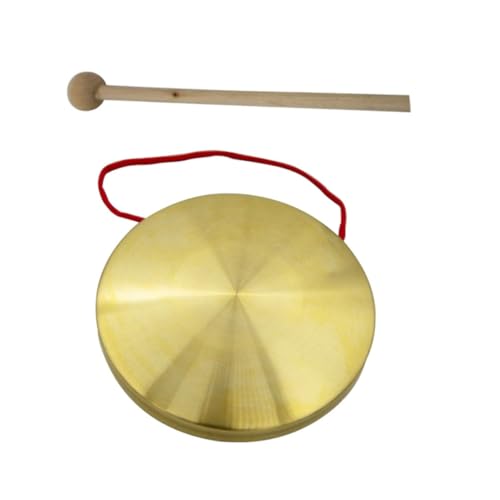 SUPVOX Traditionelles Chinesisches Gong Schlaginstrument mit Robustem Mallet und Ergonomischem Griff Tragbar Langlebig als Musikspielzeug und SUPVOX Traditionelles Chinesisches Gong Schlaginstrument mit Robustem Mallet und Ergonomischem Griff Tragbar Langlebig als Musikspielzeug und von Supvox