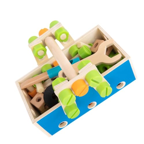 Supvox Holz Werkzeug Satz für Kinder Multifunktionales Simulation Spielzeug mit Schrauben und Nüssen Trainiert Hand Auge Koordination für Drinnen und Draußen Supvox Holz Werkzeug Satz für Kinder Multifunktionales Simulation Spielzeug mit Schrauben und Nüssen Trainiert Hand Auge Koordination für Drinnen und Draußen von Supvox