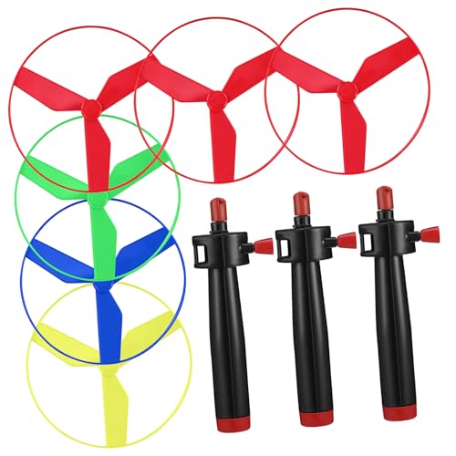 Supvox Pull String Fliegende Untertassen Spielzeug Mit Startern Und Bunten Disc Für Interaktives Spielen Im Freien Für Familien Supvox Pull String Fliegende Untertassen Spielzeug Mit Startern Und Bunten Disc Für Interaktives Spielen Im Freien Für Familien von Supvox