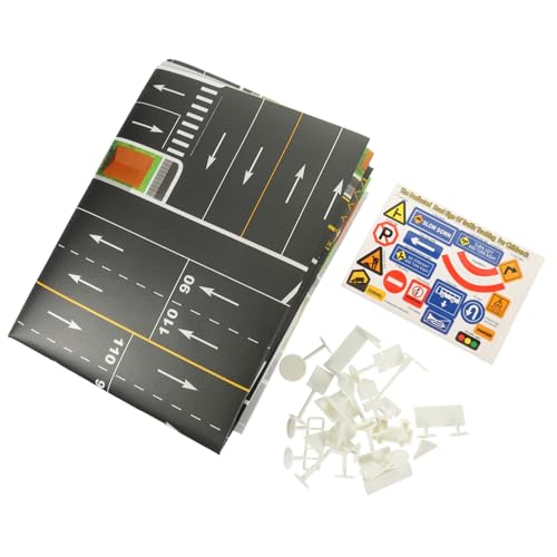 Supvox Verkehrszeichen Spielzeug für Kinder Miniatur Verkehrszeichen Satz mit Straßenschildern für Verkehrsszenen Lernspielzeug zur Frühzeitigen Verkehrserziehung Supvox Verkehrszeichen Spielzeug für Kinder Miniatur Verkehrszeichen Satz mit Straßenschildern für Verkehrsszenen Lernspielzeug zur Frühzeitigen Verkehrserziehung von Supvox