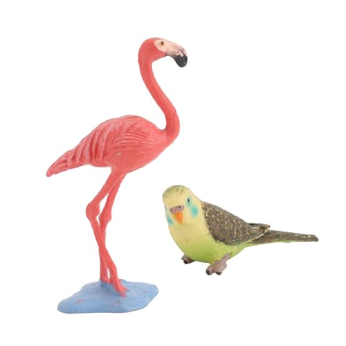 Supvox 1 Satz Vogelschmuck Kindervogelmodell Simulation Vogeldekor Vogelmodell- Tier Vogel Schmuck Lustiges Tierpapageien- Modelldekor Wildvogel PVC 2st von Supvox