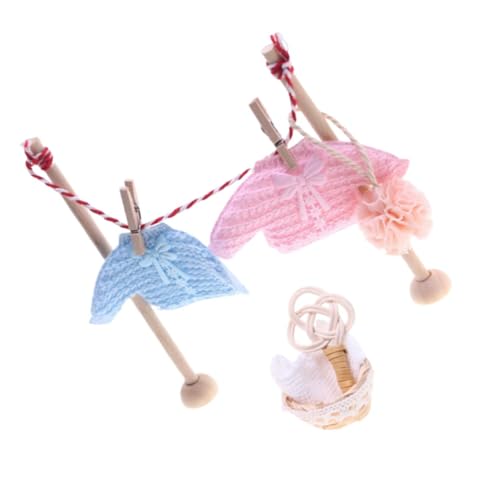 Supvox Miniatur Wäscheleine Set Für Puppenhaus Tragbares Modell Mit Staubtuch Für Vielseitige Dekoration Und Spielmöglichkeiten Für Miniaturwäsche Und Spielzeug-wäschezubehör Supvox Miniatur Wäscheleine Set Für Puppenhaus Tragbares Modell Mit Staubtuch Für Vielseitige Dekoration Und Spielmöglichkeiten Für Miniaturwäsche Und Spielzeug-wäschezubehör von Supvox