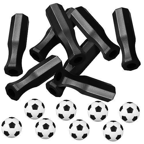 Supvox 8 Kunststoffgriffe 8 36 Mm Tischfußball Ergonomischer Griff Ersatz Für Tischfußball-spielrequisiten von Supvox