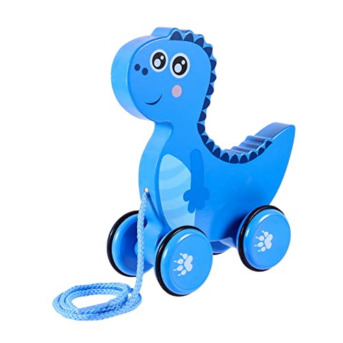 Supvox Holzspielzeug Nachzieh-Dinosaurier Lustiges Ziehspielzeug Für Kleinkinder Fördert Laufen Motorischen Fähigkeiten Und Sicher Für Junge Mädchen Supvox Holzspielzeug Nachzieh-Dinosaurier Lustiges Ziehspielzeug Für Kleinkinder Fördert Laufen Motorischen Fähigkeiten Und Sicher Für Junge Mädchen von Supvox