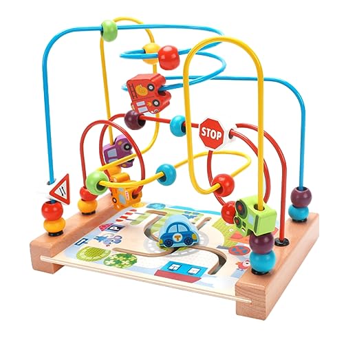 Supvox Multifunktionales Holzspielzeug Für Junge Mädchen Rundes Perlenlabyrinth Feinmotorik Und Hand-Augen-koordination Pädagogisches Spielzeug Für Kleinkinder Meeresthema Supvox Multifunktionales Holzspielzeug Für Junge Mädchen Rundes Perlenlabyrinth Feinmotorik Und Hand-Augen-koordination Pädagogisches Spielzeug Für Kleinkinder Meeresthema von Supvox